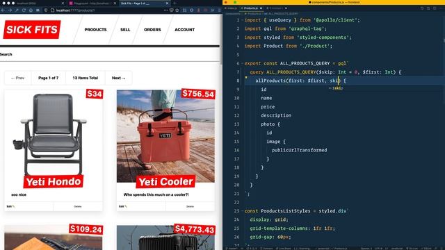 34 Adjusting our Query for Pagination Values смотреть онлайн