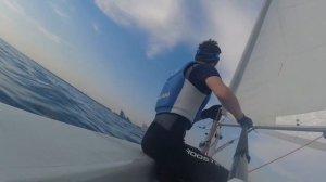 Техника и тактика в слабый ветер | Яхта класса Луч