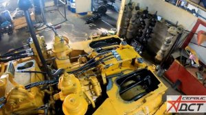 Как установить Джойстик на Бульдозер Б10 Т170  ЧТЗ  ч 1