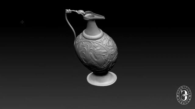 3D сканирование Согдийских серебряных сосудов смотреть онлайн