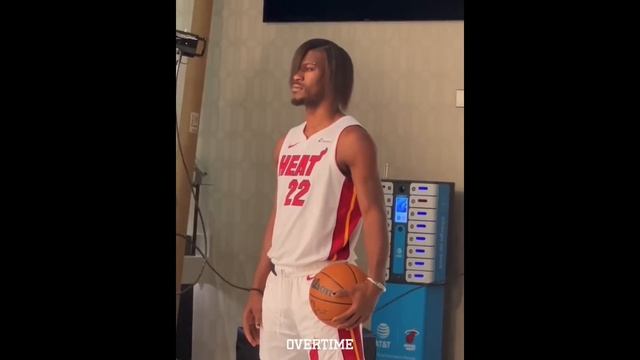 Jimmy Butler Shows Off New Emo Hairstyle At Miami Heat Media Day ?