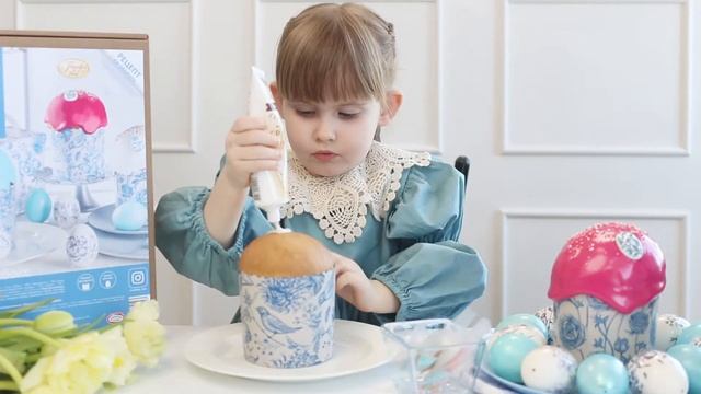 Пасха с детьми: печем и украшаем кулич смотреть онлайн