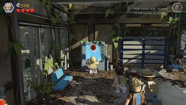 LEGO Jurassic World {PC} прохождение часть 14 — Высокие Технологии Старой Лаборатории смотреть онлайн