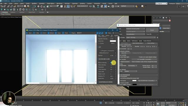 CORONA RENDER setup + Global Illumination смотреть онлайн