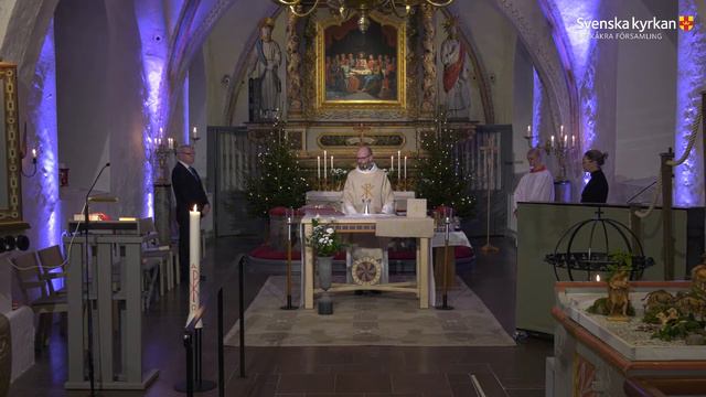 Nyårsmässa från Barkåkra kyrka смотреть онлайн
