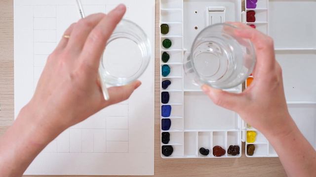 How to Prep a Plastic Watercolour Palette смотреть онлайн