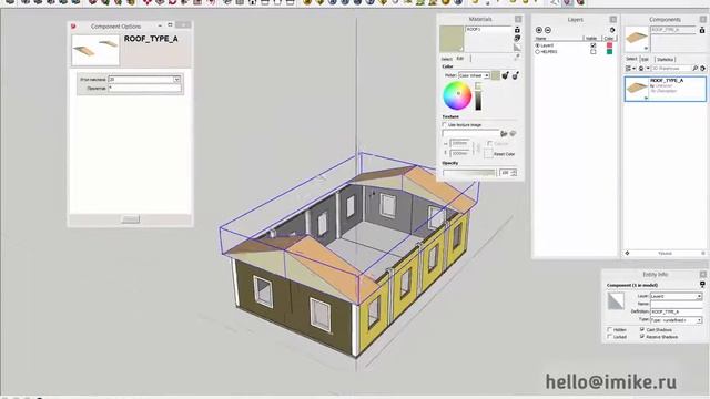 SketchUp Создание пользовательских библиотек компонентов как Услуга Пример смотреть онлайн