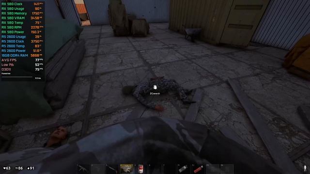 Deadside - RX 580 - Ryzen 5 2600 - Max Graphics Settings смотреть онлайн