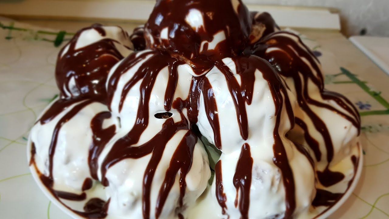 Торт пирожное-мороженое, цыганка готовит. Gipsy Cuisine.