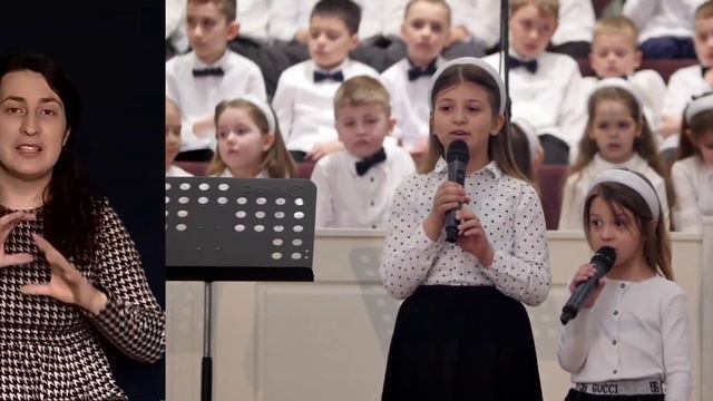 Иисус Христос воскрес - сестры Беженар. Перевод на жестовый язык. смотреть онлайн