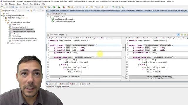 Como comparar arquivos facilmente no Eclipse (Diff) смотреть онлайн