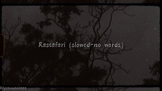 Santiz-Rastafari (slowed-no words) смотреть онлайн