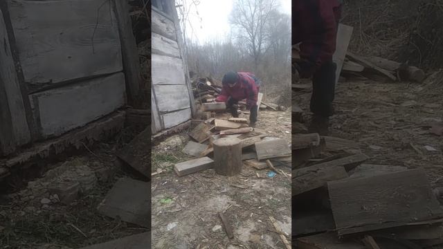 рублю дрова на зиму смотреть онлайн