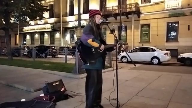 УЛИЧНЫЕ МУЗЫКАНТЫ ПИТЕРА,Наташа(2)  09.10.23.