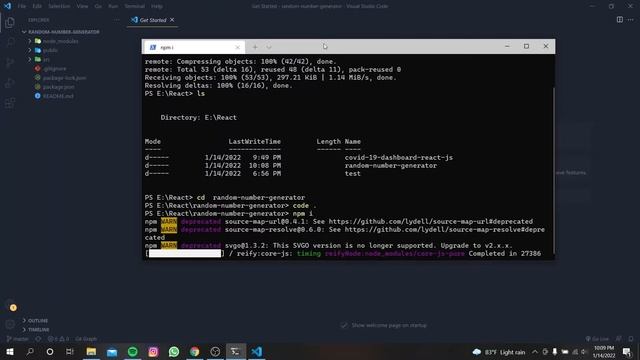 How to clone react app from GitHub смотреть онлайн