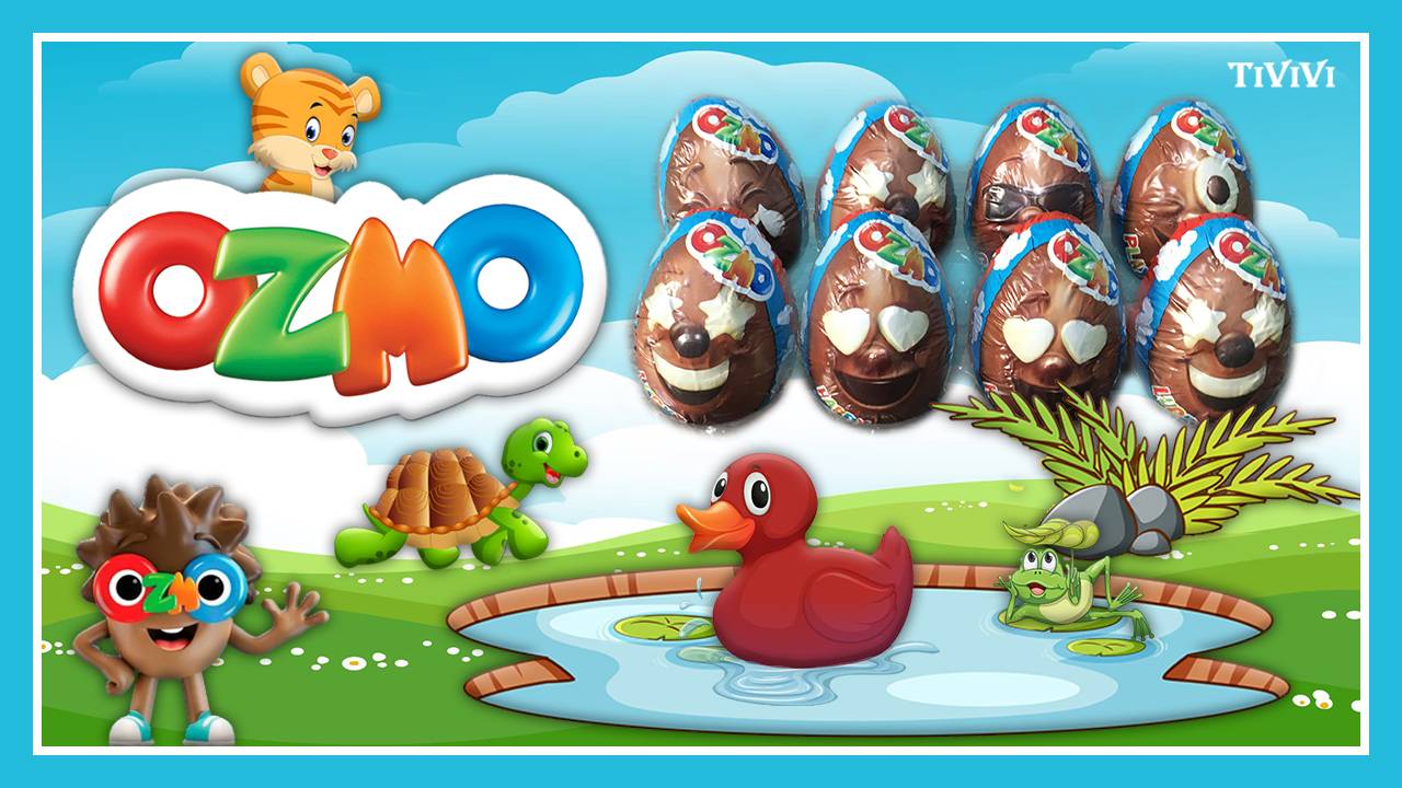 OZMO Turkish Chocolate Eggs. Unboxing. Открываю шоколадные яйца OZMO смотреть онлайн