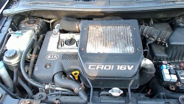 Kia Carens 2003 2.0 CRDi - JR CAR - Motor Teszt Video