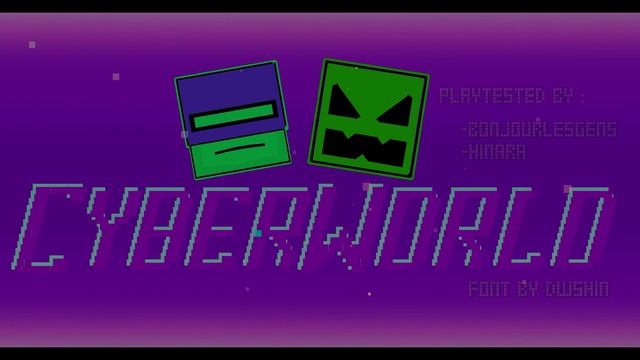 "CyberWorld" by Ficelo and KokonaelGD (Insane 9*) | Geometry Dash смотреть онлайн