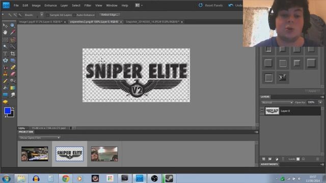 Tutorial : Making Gaming Thumbnails : Using Sony Vegas and Photoshop смотреть онлайн