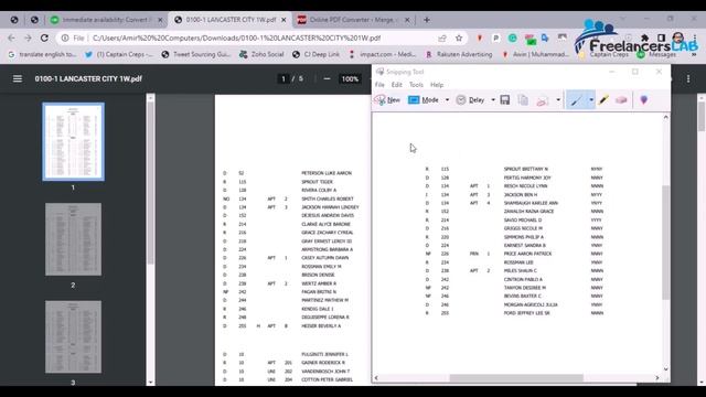 How To Convert Pdf To Excel | Easy way to convert PDF Into Excel | Upwork Tutorial For Beginners смотреть онлайн