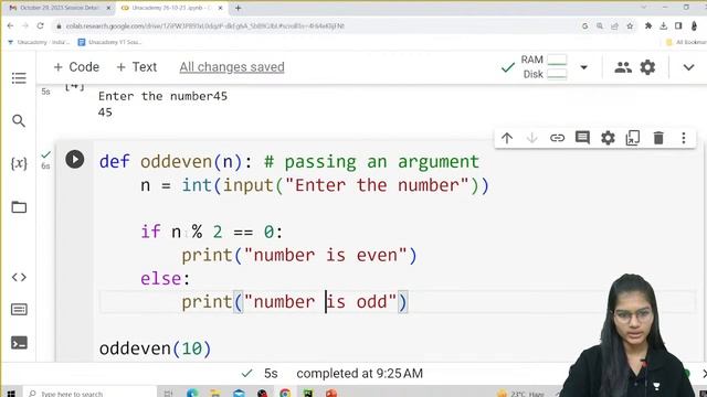 Functions and File Handling | Programming in Python | GATE DS/AI | Shambhavi смотреть онлайн