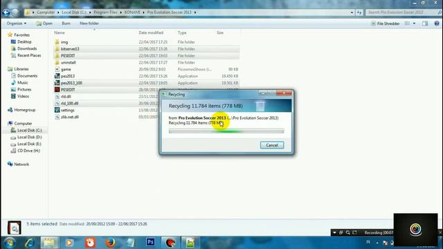 Cara Remove Patch PES 2013 [PESEdit 6.0]