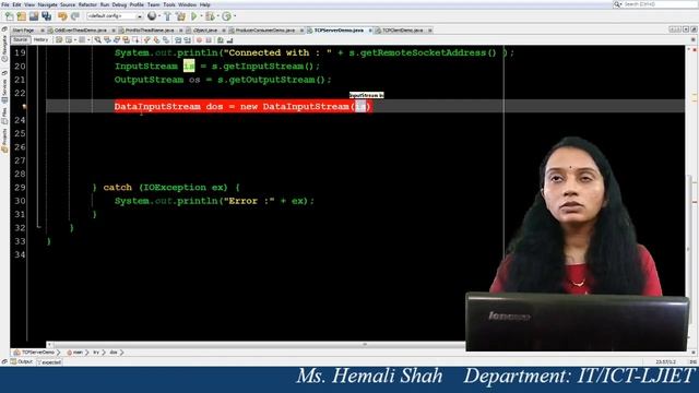 Lec-51_Example Connection-oriented Socket| Object Orient Programming Using Java | IT_ICT Engineerin смотреть онлайн