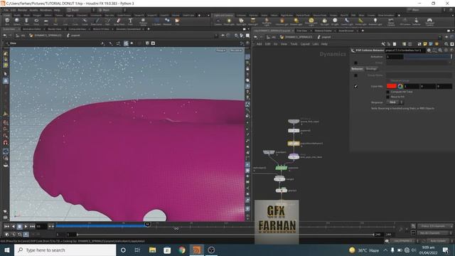 houdini tutorial | how to make realistic donut in houdini 19 | PART 4 | houdini for beginners смотреть онлайн