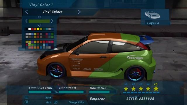 NFS Underground Definitive Edition | Ford Focus | Customization and Gameplay смотреть онлайн