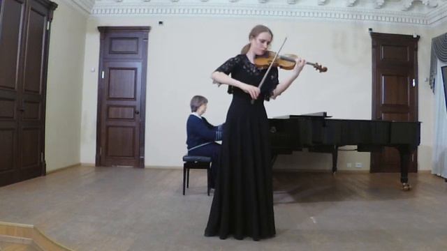 Венявский Полонез Ре мажор, Вероника Шуркина, скрипка