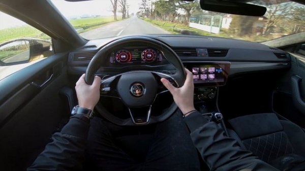 Skoda Superb Sportline | 2.0 TDI 147 kW 4x4 DSG | POV Drive #19 #POV