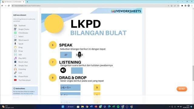 TUTORIAL LIVEWORKSHEET TERBARU 2023 смотреть онлайн