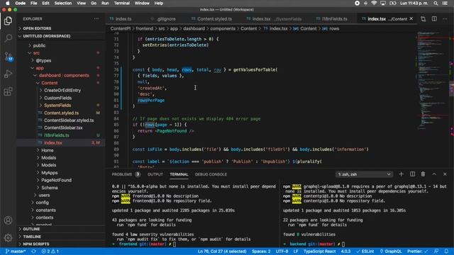 43. How to build a Headless CMS with TypeScript, React, GraphQL & Node: Table Sorting & Search смотреть онлайн