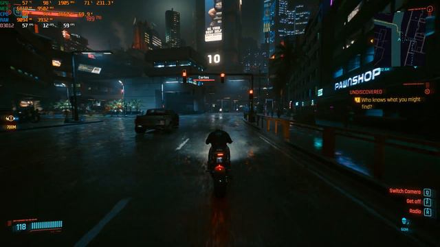 Cyberpunk 2077 5600x 3070ti 1440p Undervolted CPU+GPU смотреть онлайн