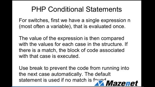 PHP Introduction смотреть онлайн