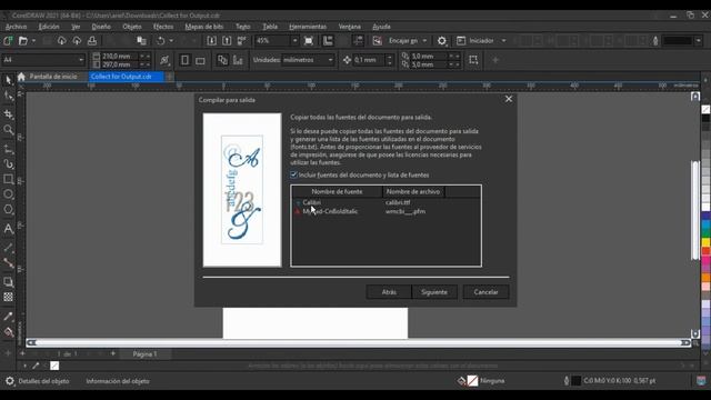 Reunir para Preimpresion o Compilar para Salida en CorelDRAW 2021 смотреть онлайн