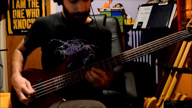 Meshuggah - Combustion (bass cover) смотреть онлайн