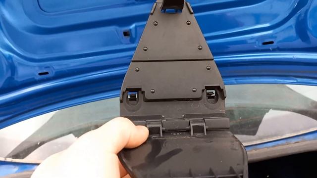 Как снять обшивку крышки багажника АУДИ A4 B7 смотреть онлайн