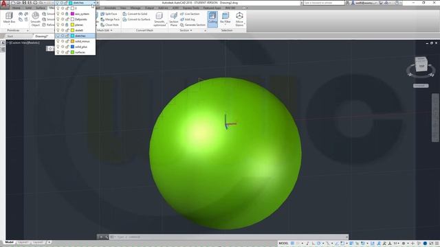 Soccerball - Fussball - Autocad 2018 Training - Surfaces смотреть онлайн