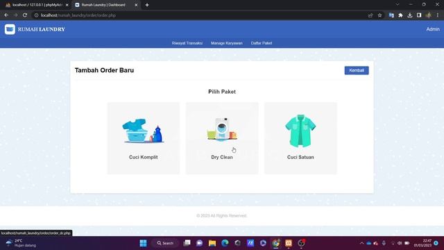 APLIKASI LAUNDRY BERBASIS WEB - FREE SOURCE CODE (FILE NO PASSWORD) смотреть онлайн