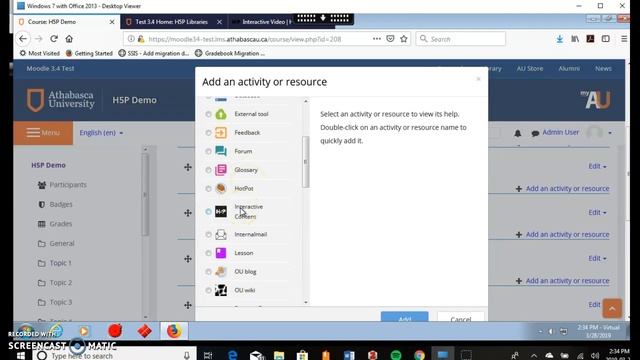 Using H5P with Moodle: Part 1 смотреть онлайн