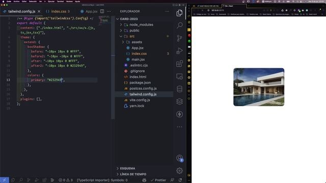 ? Card moderna con React y Tailwind CSS ? смотреть онлайн