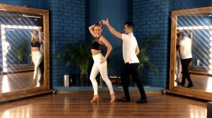 Видеоурок по сальса Нью-Йорк для начинающих. Основные шаги