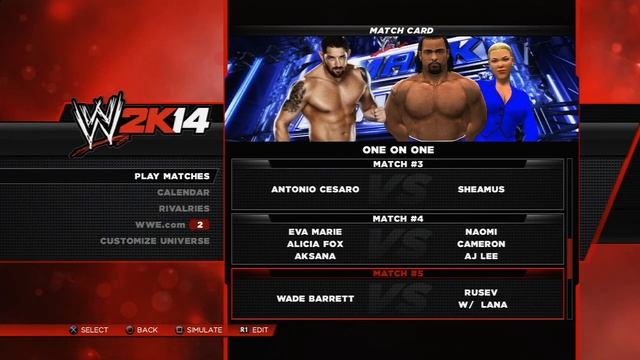 WWE 2k14 Universe Mode - #64 "All or Nothing" смотреть онлайн