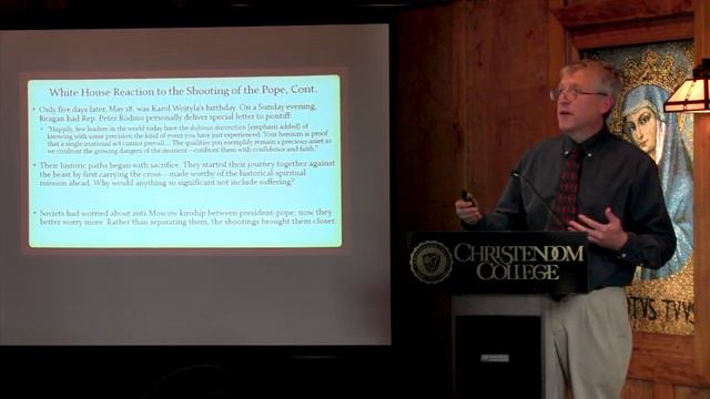 A Pope and a President | Dr Paul Kengor смотреть онлайн