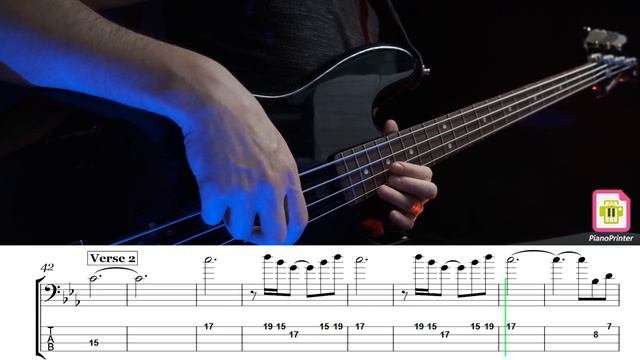 Queen - We Are The Champions (Bass Cover with Tabs&Sheet Music) смотреть онлайн