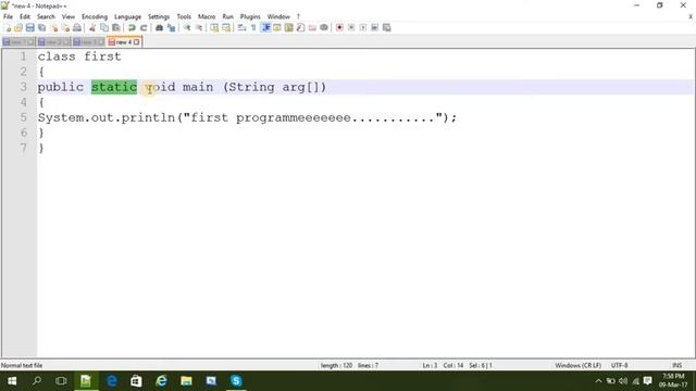 first java program and how to execute. смотреть онлайн