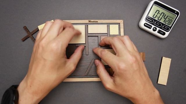 Mondrian puzzle - the Art of Puzzling. смотреть онлайн