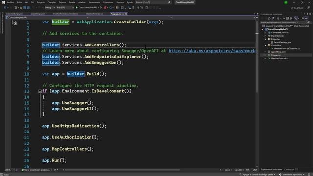 Curso de Web API con NET CORE y Swagger + Dapper + SQL Server #5 смотреть онлайн