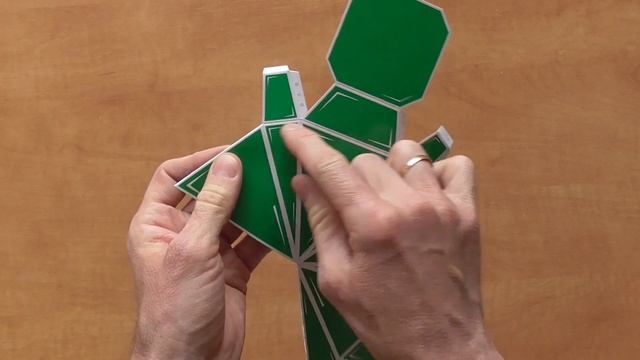 № 38.2 Как сделать Бриллиант, Изумрудная огранка, из бумаги; How to make a diamond смотреть онлайн